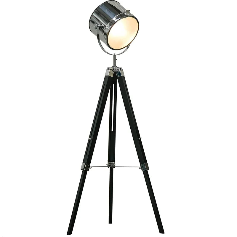 Argent 110cm Sliver Tripod Floor Lamp