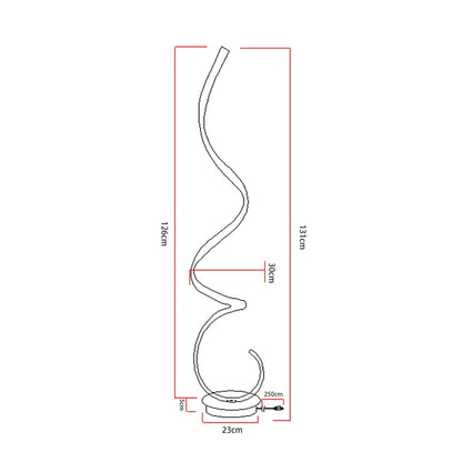 Bertolt 131Cm Novelty Floor Lamp