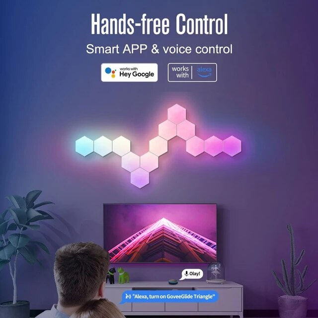 RGB Wall Colour-changing Ambient Light