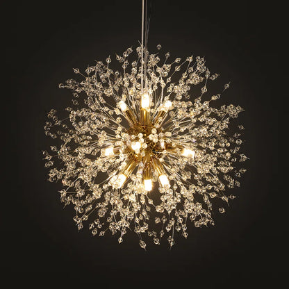 Dandelion 9 - Light Sputnik Crystal Chandelier