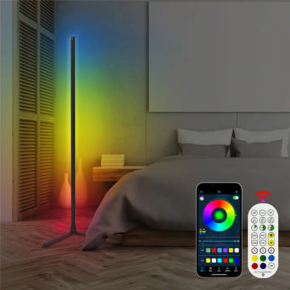 Bogoslav 125cm Black Novelty Floor Lamp with USB