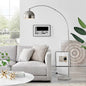 Holton Mid Century Style Metal Arc Floor Standard Lamp (Bulb Included)
