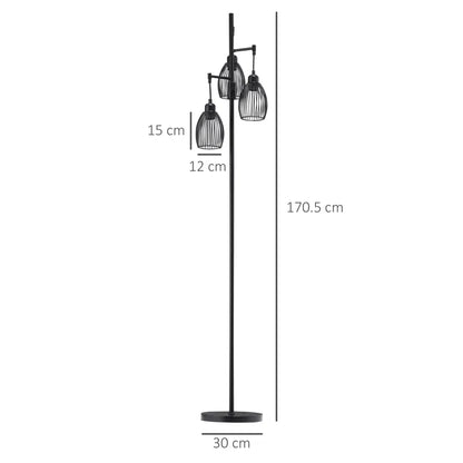 Bendersville 170.5cm Beige Tree Floor Lamp
