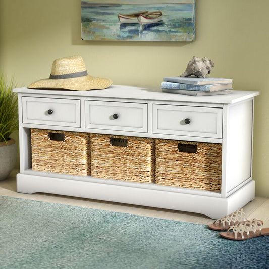 Clevedon Solid Wood Storage Bench