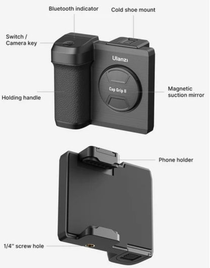 Cap Grip II Handheld Selfie Booster by Ulanzi