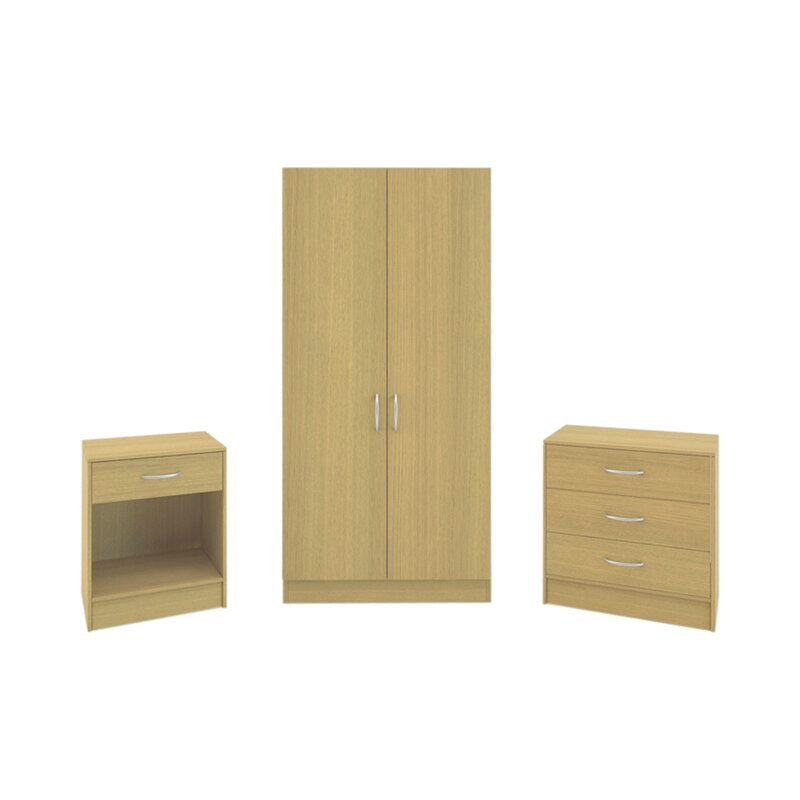 Beames 3 Piece Bedroom Set