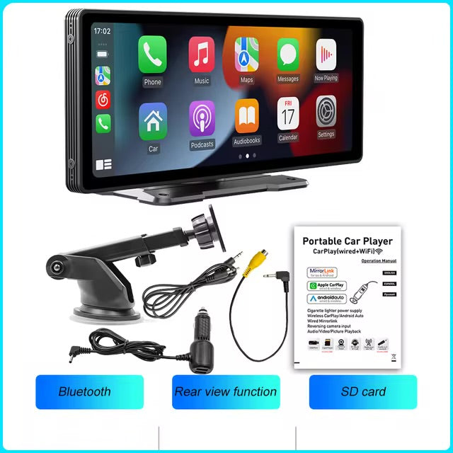 Portable Wireless Carplay Screen 10.26 Inch