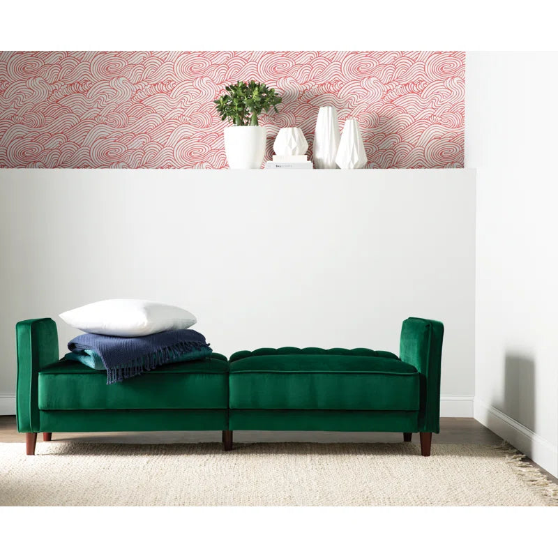 Bosco 3 Seater Velvet Reclining Sleeper