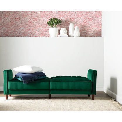 Bosco 3 Seater Velvet Reclining Sleeper