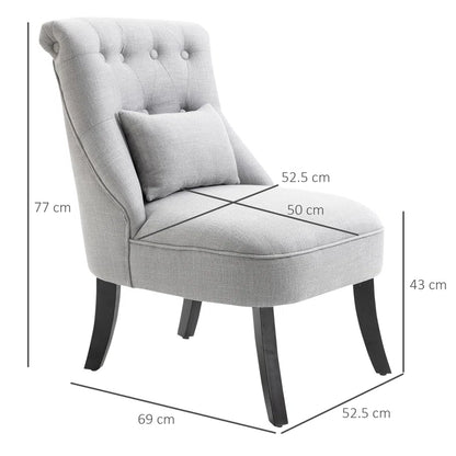 Kiyohisa Slipcovered Made to Order Accent Chair