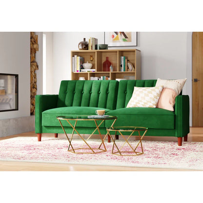 Bosco 3 Seater Velvet Reclining Sleeper