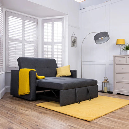 Bevers 2 Seater Upholstered Sleeper