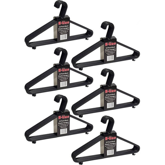 Plastic Standard Hanger for Dress/Shirt/Sweater (Set of 80)