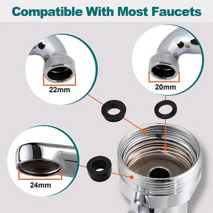 Metal 1080° Universal Rotation Faucet Sprayer
