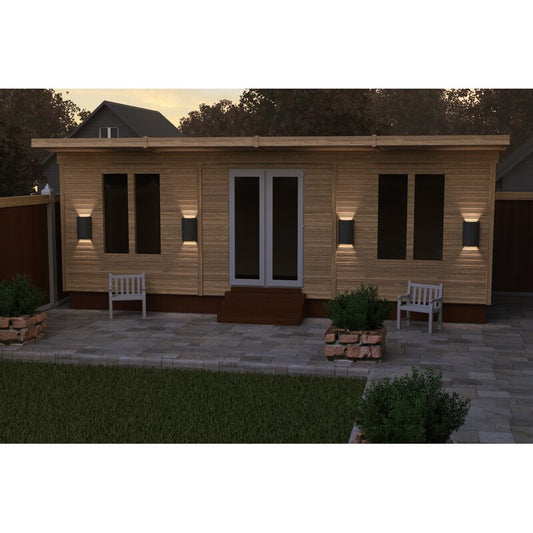 Hawking 12 x 12 Ft. Tongue & Groove Log Cabin