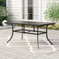 Kenley Powder Coated Steel Dining Table