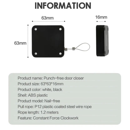 Retractable Door Closer