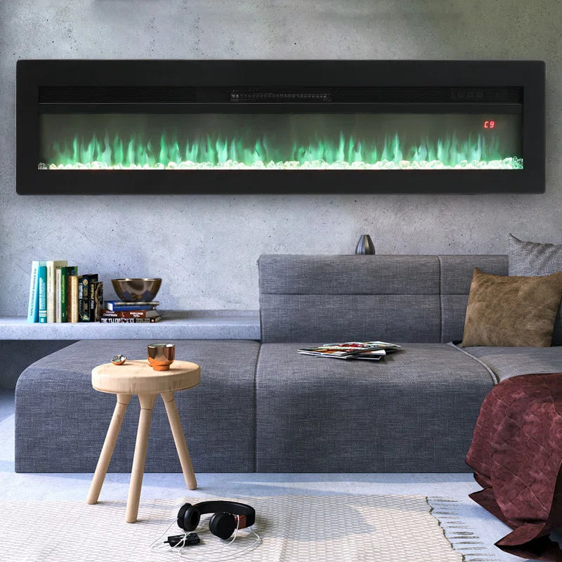 Wyndham Wade Logan Electric Fireplace