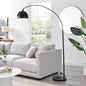 Holton Mid Century Style Metal Arc Floor Standard Lamp (Bulb Included)