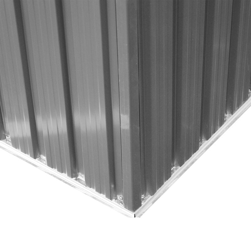 Artavious 9 ft. W x 7 ft. D Metal Flat Tool Shed