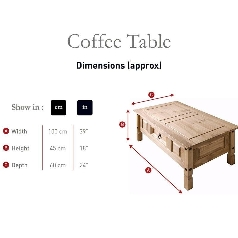 Kristine Coffee Table With Storage