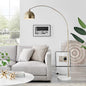 Holton Mid Century Style Metal Arc Floor Standard Lamp (Bulb Included)