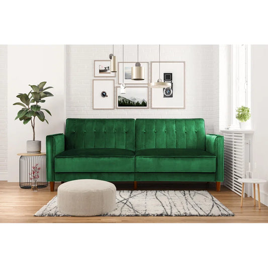 Bosco 3 Seater Velvet Reclining Sleeper