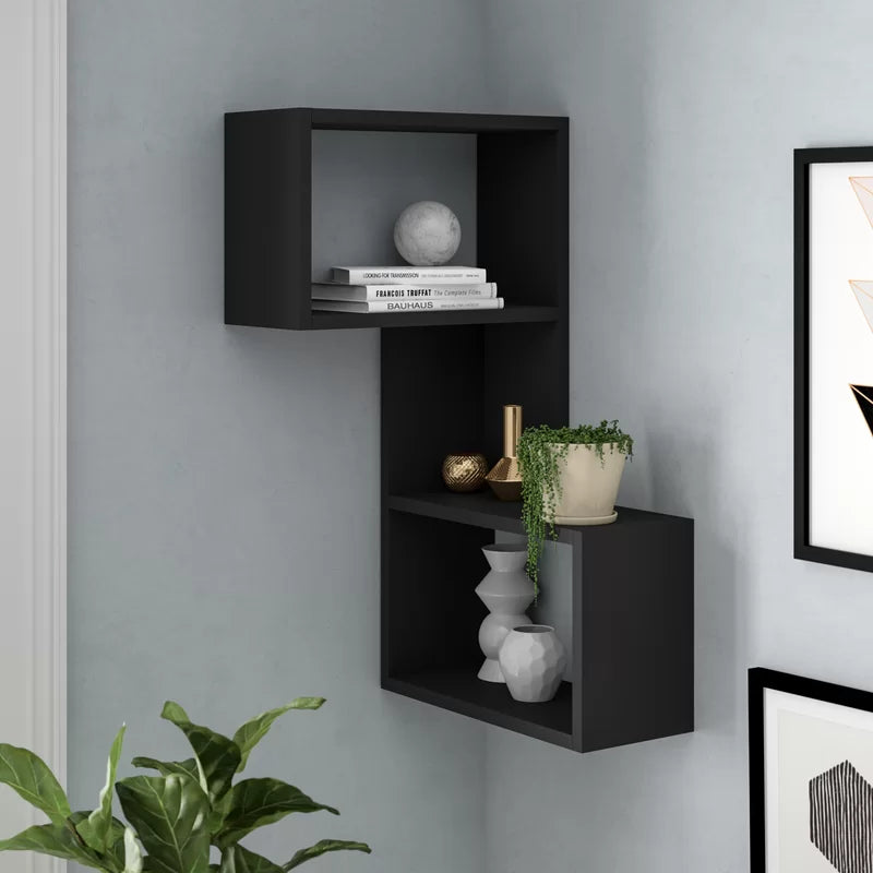 Arev Wall Mounted Corner Shelf
