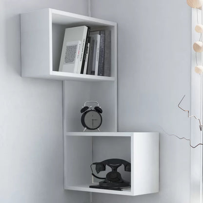 Arev Wall Mounted Corner Shelf