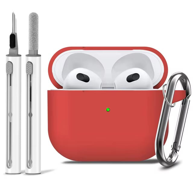 AirPods Case Cover with Cleaner Kit