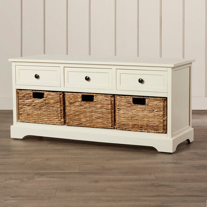 Clevedon Solid Wood Storage Bench
