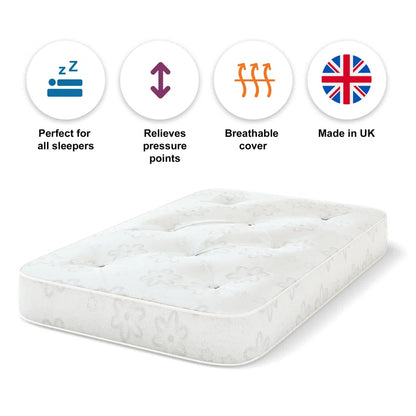 Bunk Bed Mattress, Orthopaedic 20cm Thick