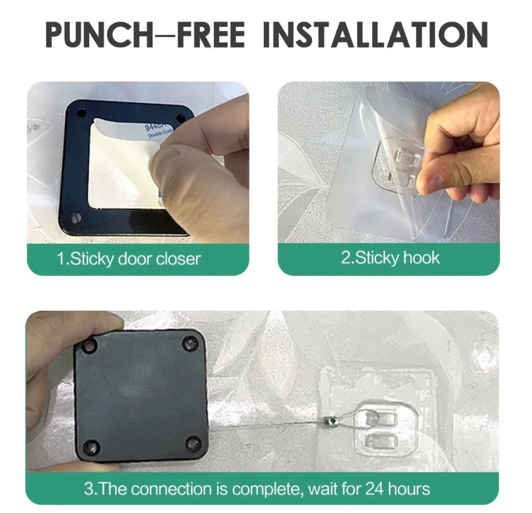 Retractable Door Closer