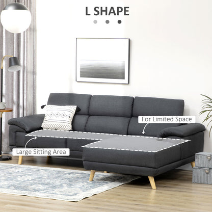 Daemyn Upholstered Corner Sofa Chaise