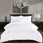 Cheng Polyester Solid Colour Duvet Cover with Pillowcases