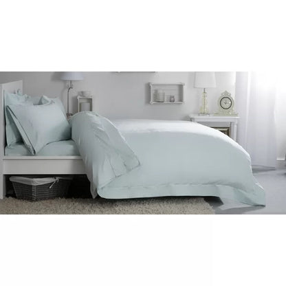 Cotton Solid Colour Duvet Cover Set with Pillowcases