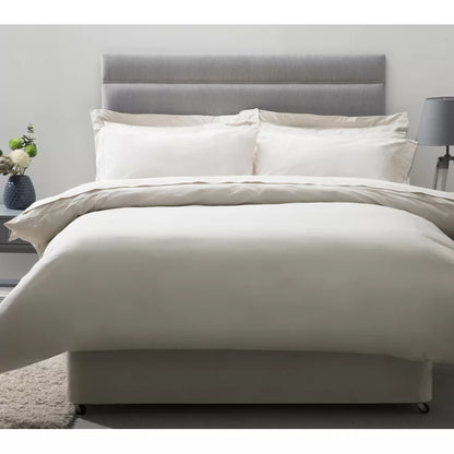 Cotton Solid Colour Duvet Cover Set with Pillowcases