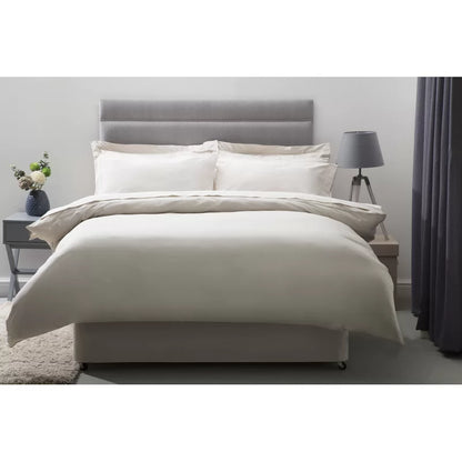 Cotton Solid Colour Duvet Cover Set with Pillowcases