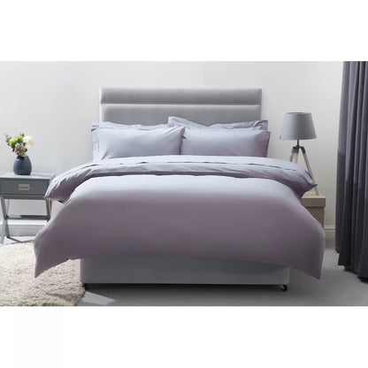 Cotton Solid Colour Duvet Cover Set with Pillowcases