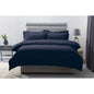 Cotton Solid Colour Duvet Cover Set with Pillowcases