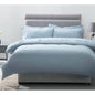 Cotton Solid Colour Duvet Cover Set with Pillowcases