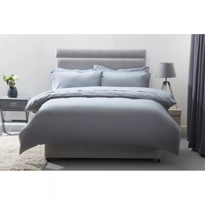 Cotton Solid Colour Duvet Cover Set with Pillowcases