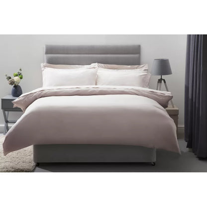Cotton Solid Colour Duvet Cover Set with Pillowcases