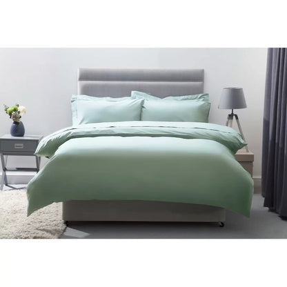 Cotton Solid Colour Duvet Cover Set with Pillowcases