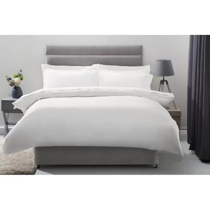 Cotton Solid Colour Duvet Cover Set with Pillowcases
