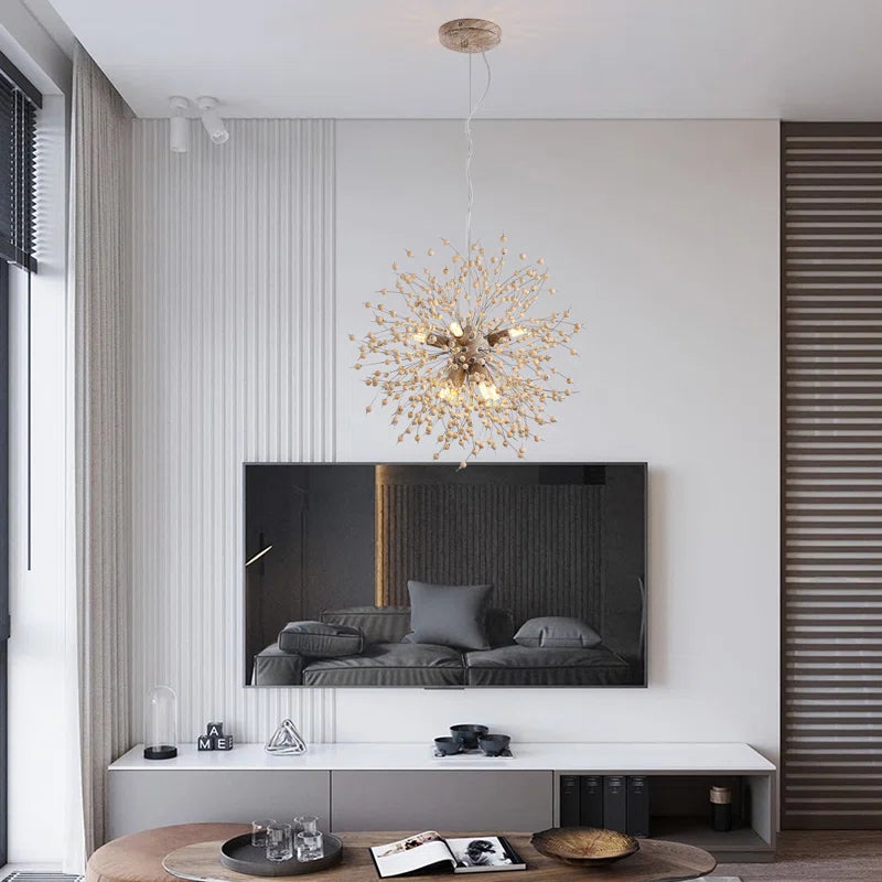 Thurton Firework 8-Light Sputnik Chandelier