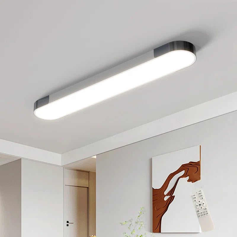Cherron 1 - Light 100cm LED Flush Mount