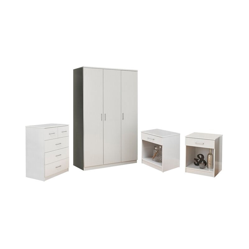 Charents 4 Piece Bedroom Set