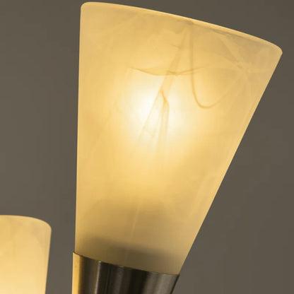 166cm Silver Torchiere Floor Lamp