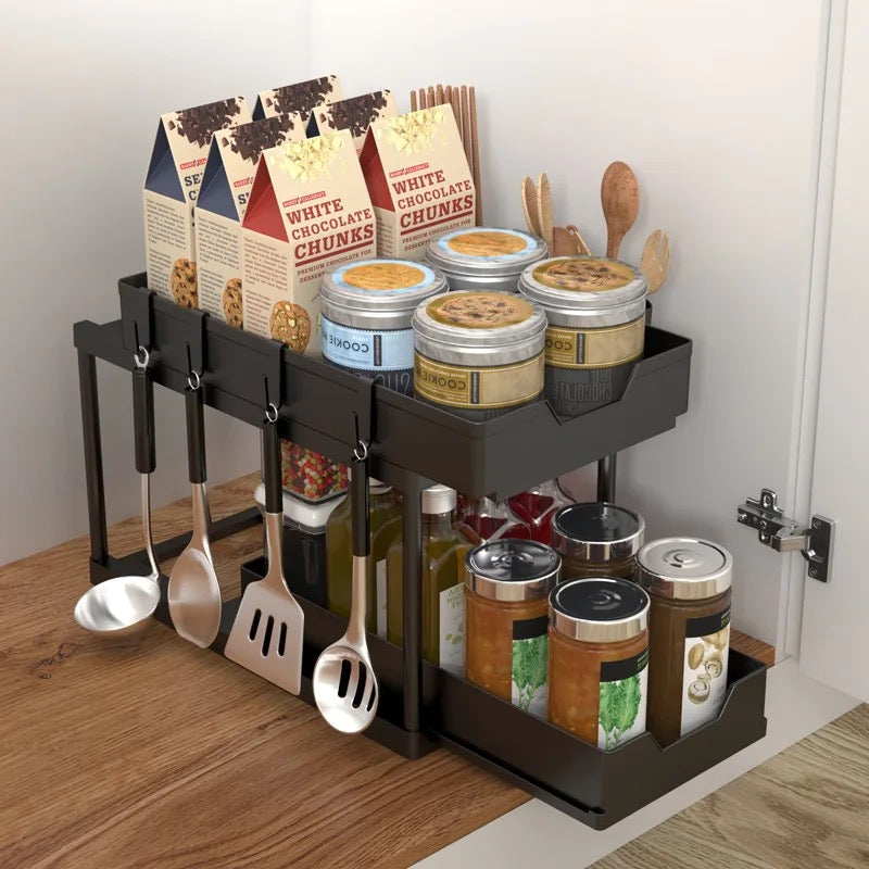 Kitchen Under Sink Storage Organizer